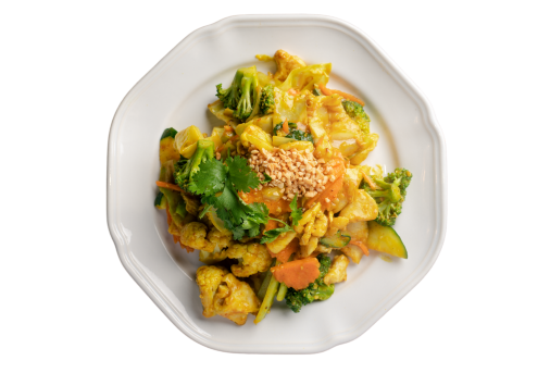 Stir Fried Beef With Steamed Rice